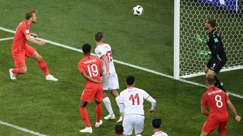 Harry Kane heads home the winner