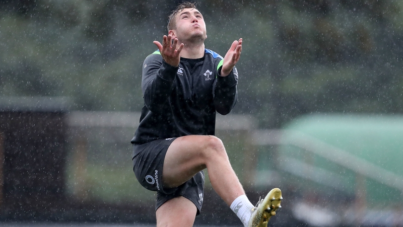 Jordan Larmour will win his sixth Ireland cap if he features in the deciding third Test against Australia this weekend
