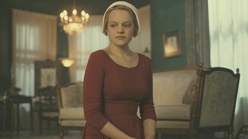 Elizabeth Moss in The Handmaid's Tale