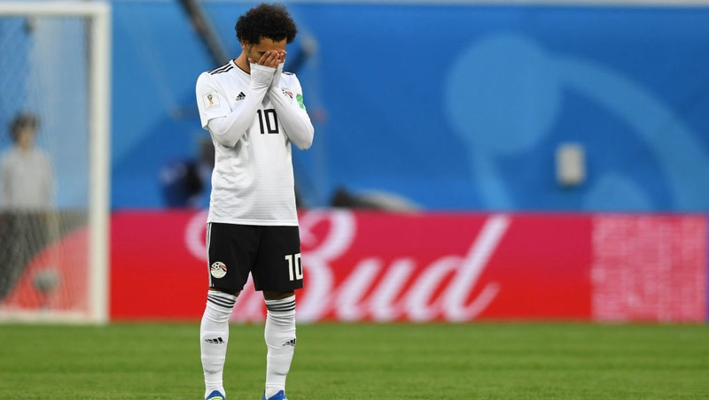 Mohamed Salah suffered a muscle injury on international duty