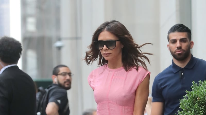 Victoria Beckham: "I have the support of an incredible husband."
