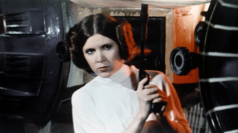 Carrie Fisher as Princess Leia