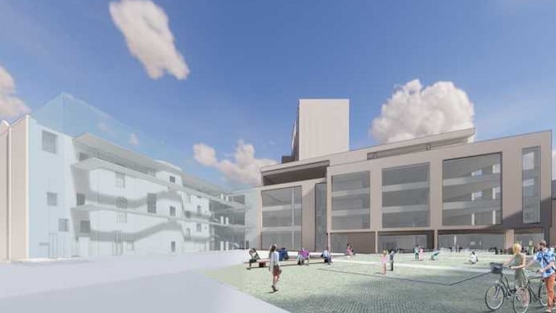 Artist impression of the proposed development