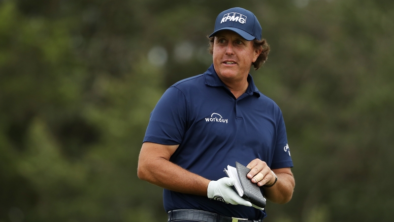 Phil Mickelson has apologised for hitting a moving ball on the 13th hole of Saturday's third round of the US Open