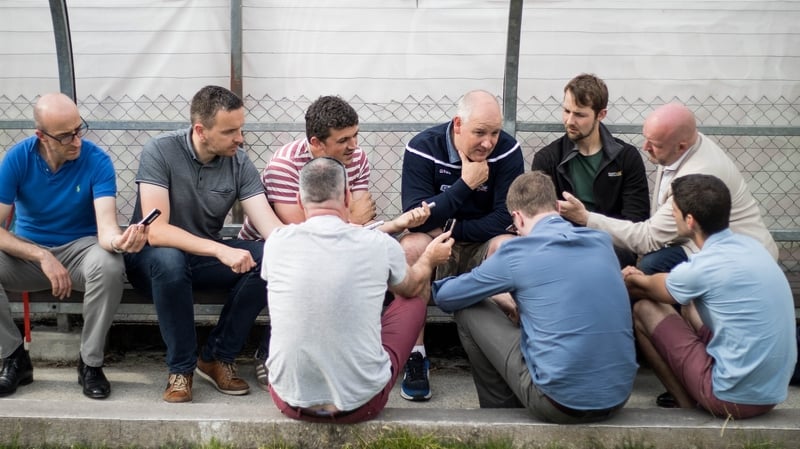 Cork boss Ronan McCarthy speaks to the media