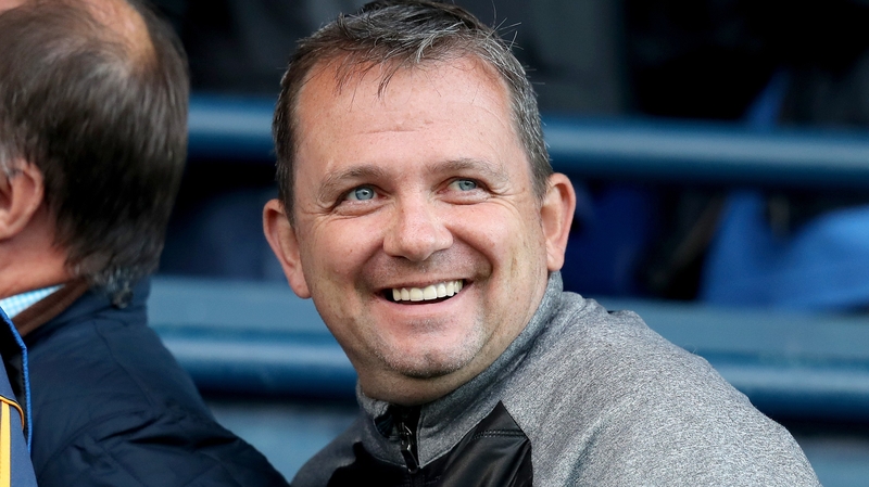 Davy Fitzgerald in good mood