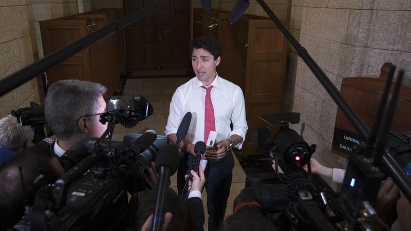 Justin Trudeau said that the consumption and cultivation of cannabis in Canada will be legal from next October