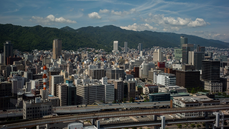 The man works at the waterworks bureau in the city of Kobe