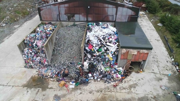 the Ferry Waste site in Rossbracken, Co.Donegal