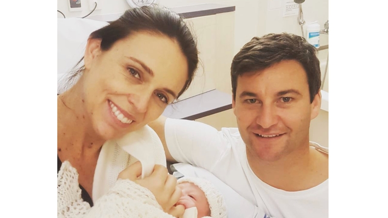 Jacinda Ardern is the first woman in New Zealand to give birth while in office