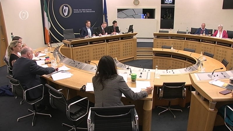 Former board members of Caranua addressed the Oireachtas Education Committee this morning