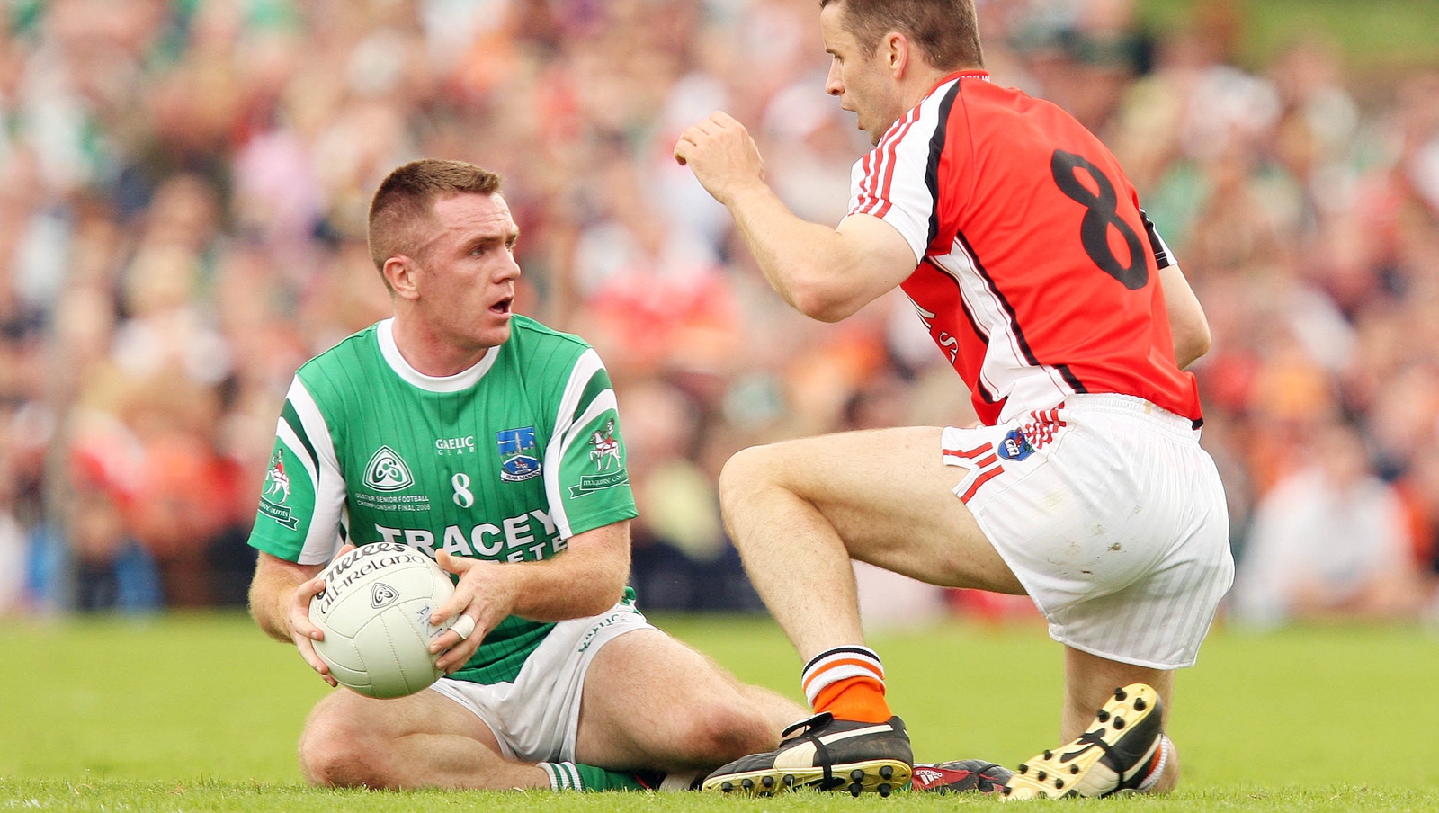 Marty McGrath in action against Armagh a decade ago