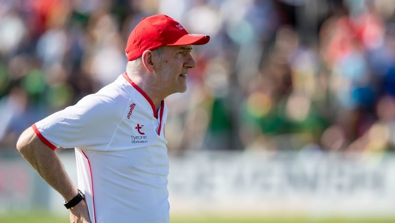Mickey Harte's side take on Dublin