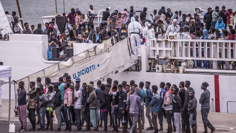 Italy has taken in some 650,000 boat migrants over the past five years