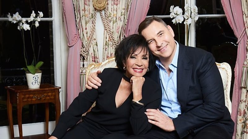 Shirley Bassey celebrates her 80th birthday with David Walliams