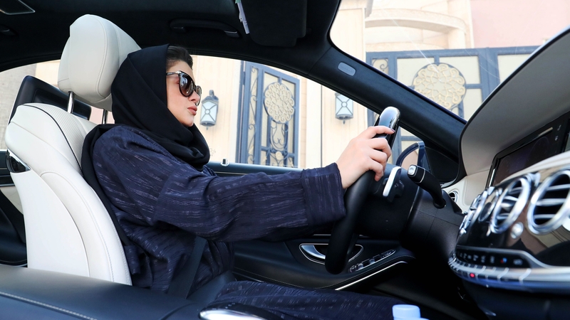 The first driving licences were issued earlier this month and the ban itself was formally lifted today