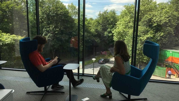 The new library is double the size of University of Limerick's original facility