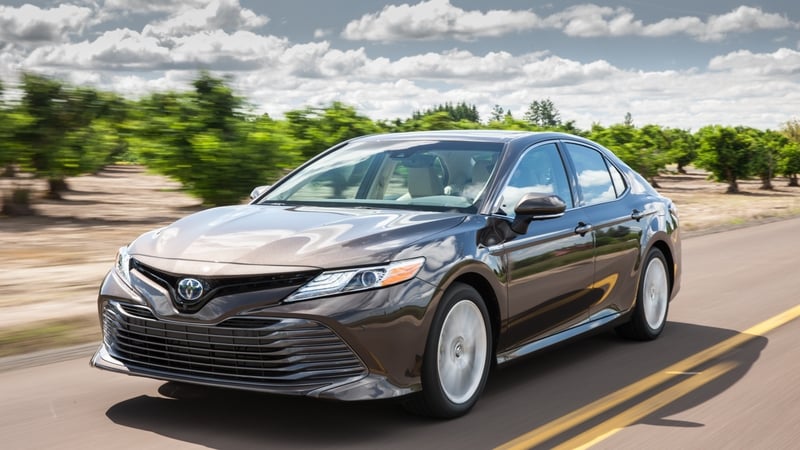 The new Camry has now gone hybrid.