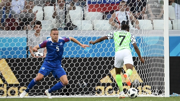 Ahmed Musa scores his second