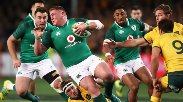 Tadhg Furlong is halted