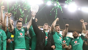 Ireland celebrate victory