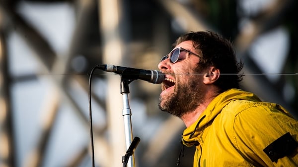 Liam Gallagher. Fun fact: Oasis were called The Rain before Noel took over