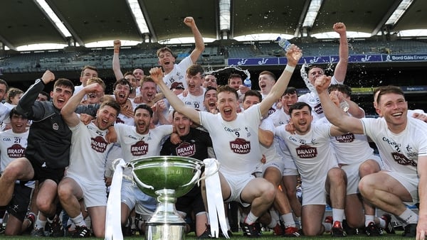 Kildare celebrate their victory