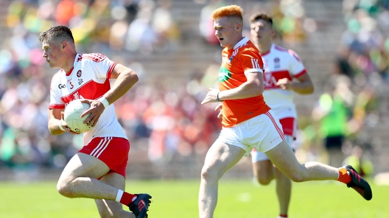 Derry won the inaugural U20 Ulster football championship in sunny Clones