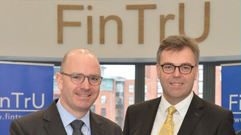 FinTrU announced the jobs this morning (Pic @InvestNI)