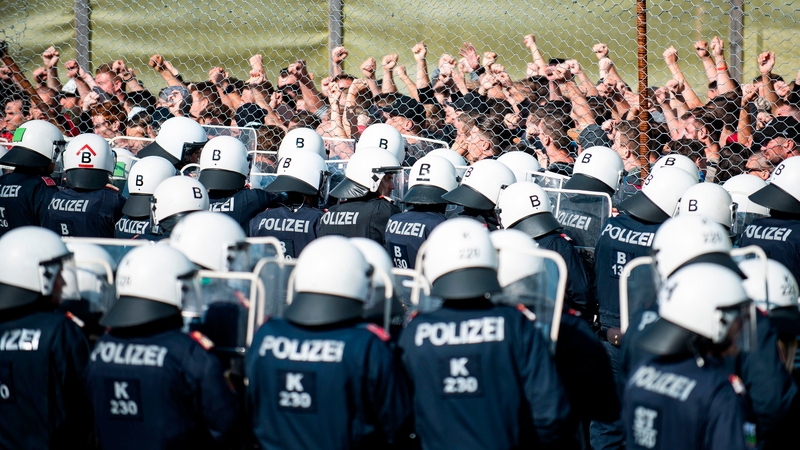 The interior minister said: 'a state which can't protect its borders when needed loses its credibility'