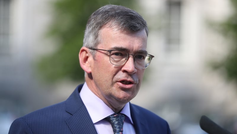 Drew Harris is appointed to the post for five years