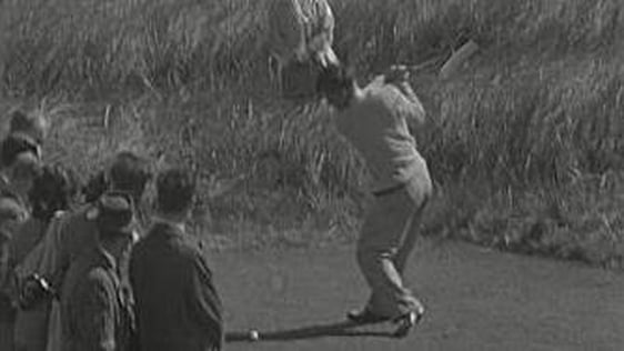Dai Rees at the Irish Open Portmarnock 1948