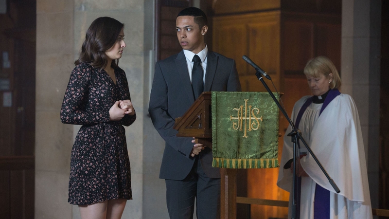 It's the day of the funeral on EastEnders