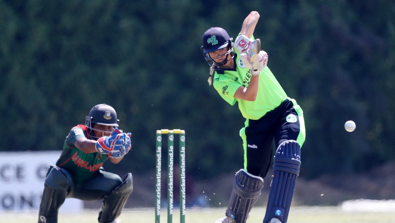 Gaby Lewis made an impression early on for the hosts