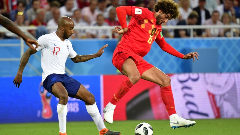 The Manchester United player was a key figure in Belgium's 1-0 win over England