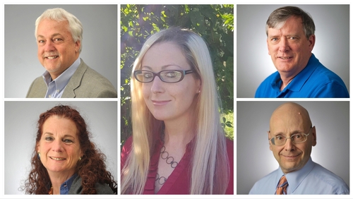 Three men and two women were killed in the shooting (Images courtesy of Capital Gazette)
