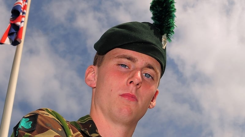 Michael Maguire was killed by a stray bullet in a live shooting exercise in May 2012