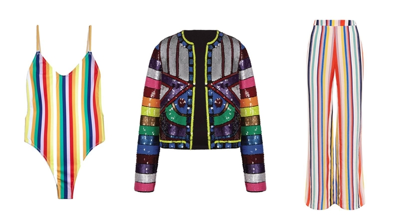 Rainbow print pieces to celebrate Pride