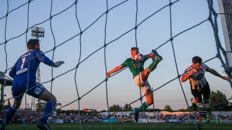 Sean McLoughlin puts through his own net late in the game