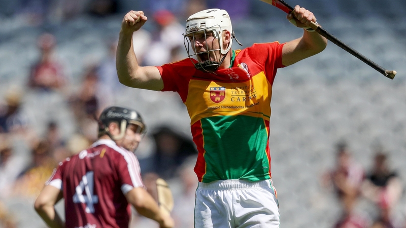 Chris Nolan celebrates a goal