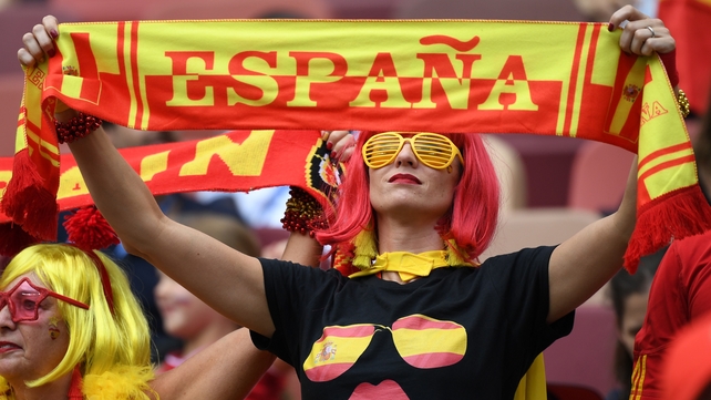 The Spanish were happy