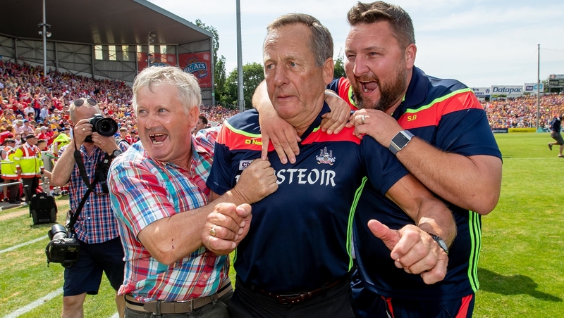 John Meyler moved on to the next task very quickly