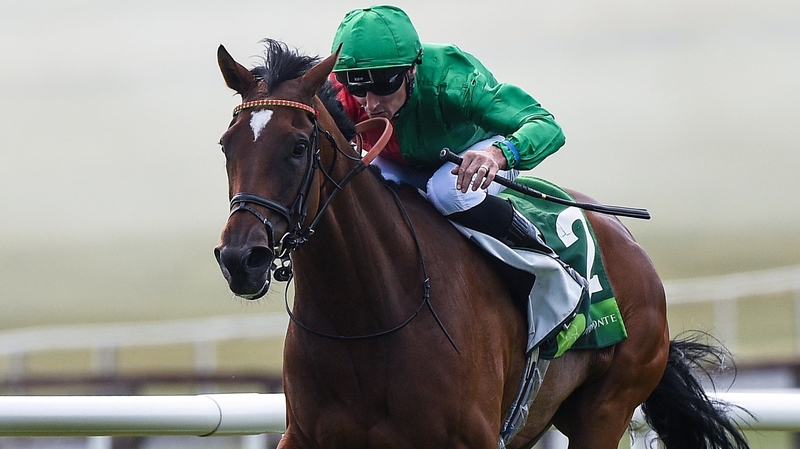 Urban Fox under Daniel Tudhope wins the Juddmonte Pretty Polly Stakes
