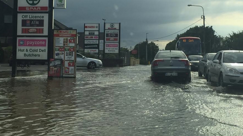 Irish Water said the water main from Sheheree to Coolcorcoran burst on Park Road, close to Aldi and Tesco supermarkets
