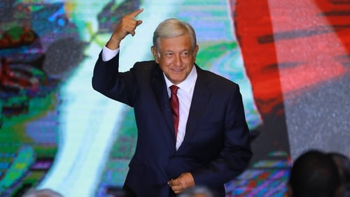 Andres Manuel Lopez Obrador has won more than half of the vote