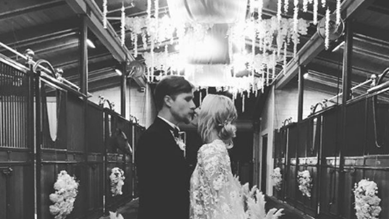 Congrats to the happy couple!