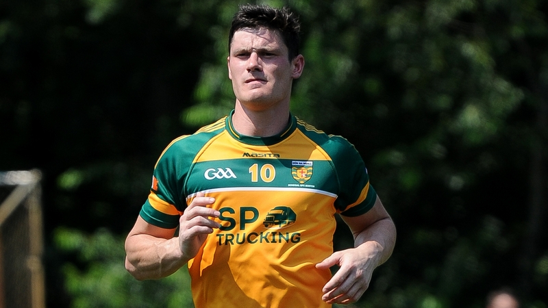 Diarmuid Connolly scored two points on his Donegal Boston debut