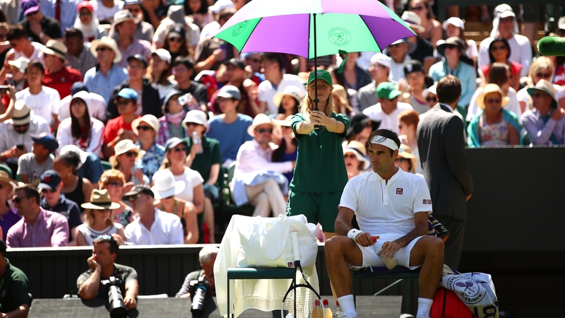 Roger Federer required just one hour and 19 minutes to ease into the second round of Wimbledon
