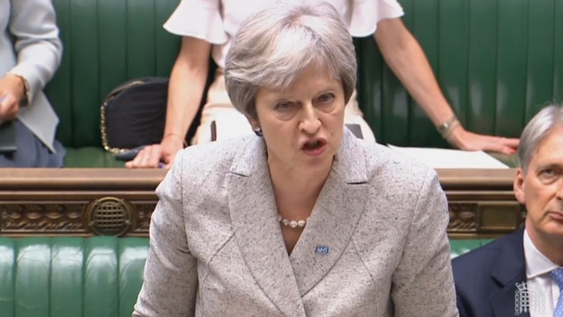 Theresa May held talks with the DUP and made a statement to the House of Commons on Brexit