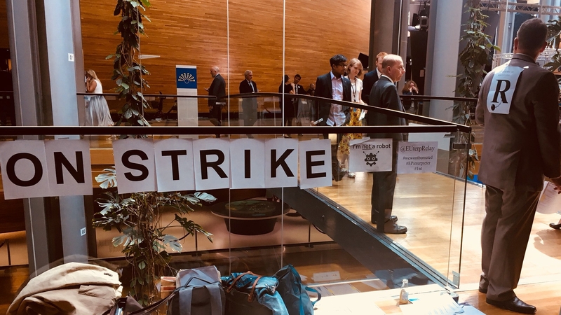 Interpreters provide live translations in 24 official languages